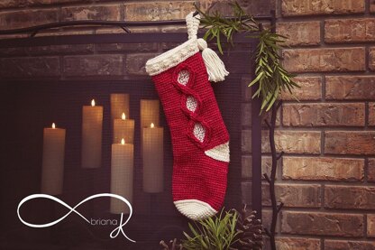 Infinity Joy Christmas Stocking