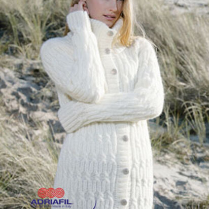 Jennifer Cardigan in Adriafil Soffio Plus - Downloadable PDF