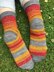 Swirls and Stripes socks