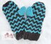 Chevron Illusion Mitts