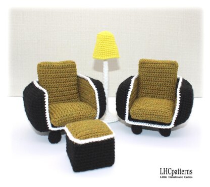 Doll Miniature Furniture Set