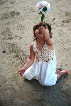 Crochet Sunburst Dress