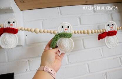 Snowman Garland