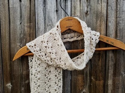 Rustic Lace Scarf