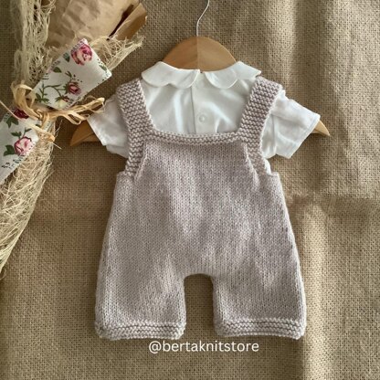 Little Heart Overalls