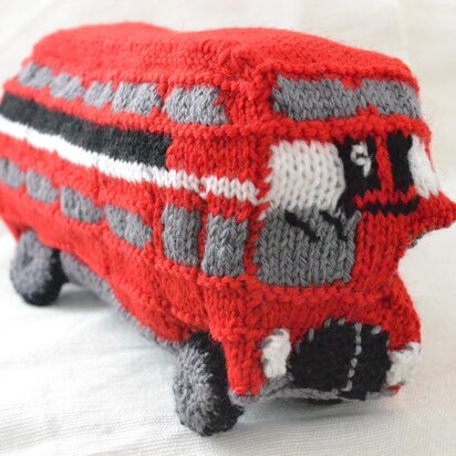 London Routemaster Bus - knitting pattern