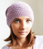 Ribbed Beanie Set in Ella Rae Lace Merino - ER7-01 - Downloadable PDF