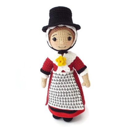 Gwen the Welsh doll - Wales Traditional Costume