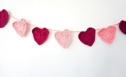 Valentine's Day Heart Garland