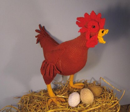 Hattie Hen Toy Chicken & Eggs