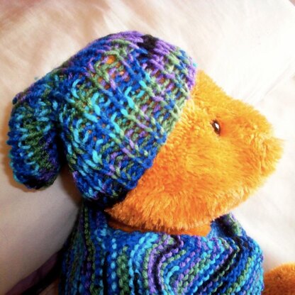 Teddy in Blue