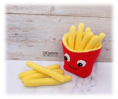 French Fries / Chips Crochet Pattern