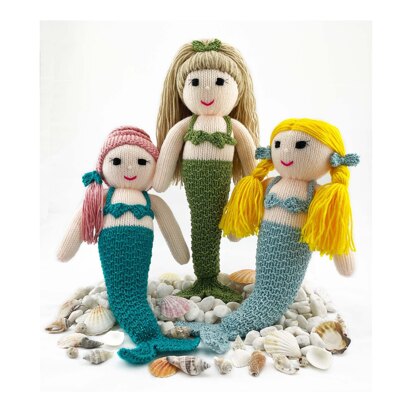 Michelle mermaid doll pattern - 19108