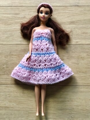 Crochet Barbie Sundress by 12-Year-Old