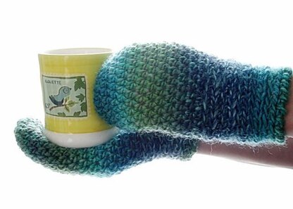 Sea Ice Mittens