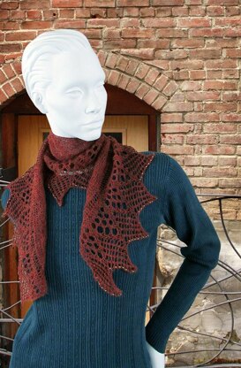 Antique Lace Shawlette & Cowl