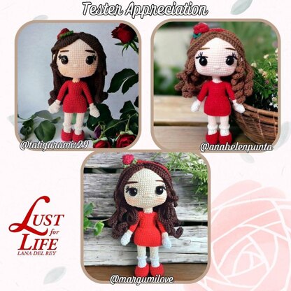 Lana Lust for life amigurumi