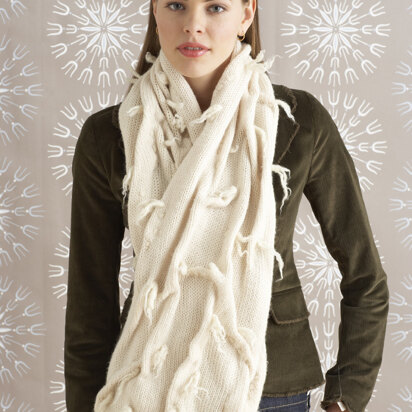 Felted Ethereal Scarf in Lion Brand Wool-Ease - 70770AD