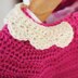 Baby Bolero with Lace Effect Collar in DMC Petra Crochet Cotton Perle No. 3 - 15043L/2 - Leaflet