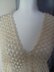 Pyramid Stitch Crochet Mesh Top