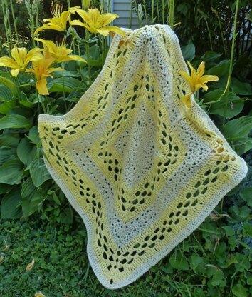 Medallion Crochet Baby Blanket