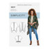 Simplicity Women's Kimono Style Wrap with Variations 8419 - Paper Pattern, Size A (XS-S-M-L-XL)