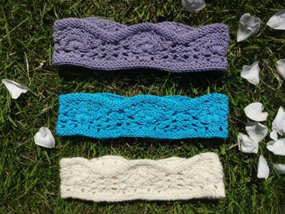 Cockleshell Lace Headband