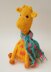 Giraffe in a Scarf Chocolate Orange Cosy