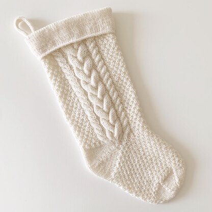 Cozy Cabled Stocking