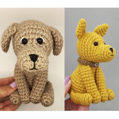 Amigurumi dog