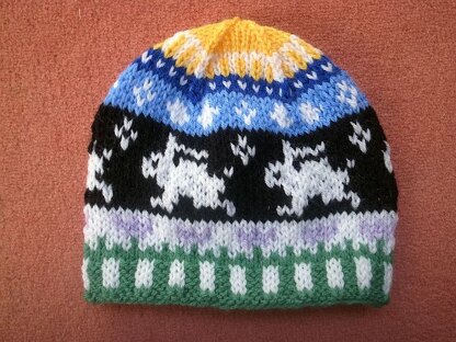 Rabbit kids beanie/Kaninchenmützle für Kleinkinder und Babys