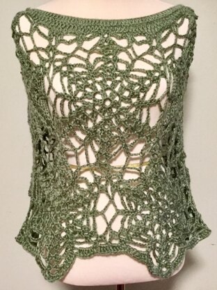 Lacy Floral Capelet Wrap