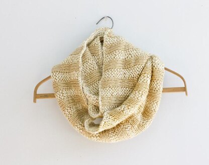 Double Knit Reversible Circle Scarf Cowl