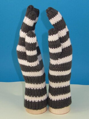 Easy Stripe Gloves