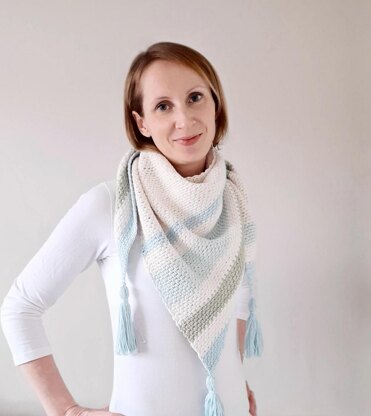 Forget Me Not Shawl