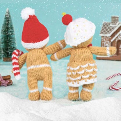 Cheery Gingerbread Couple