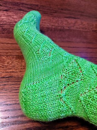 Disappearing Gusset Socks