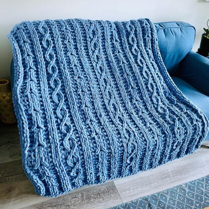 Rivulet Throw Blanket