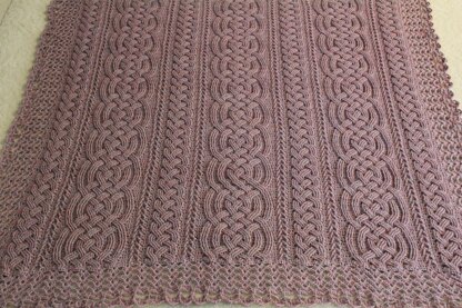 Aberdeen Cable Blanket