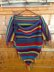 Colorful Stripes Poncho