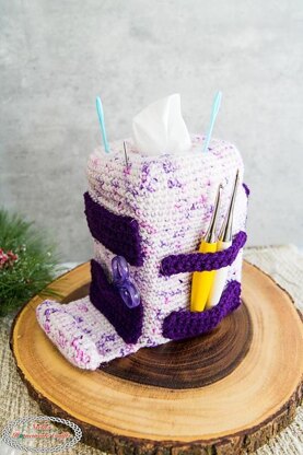 Crafter's Buddy Tissue Box Cover