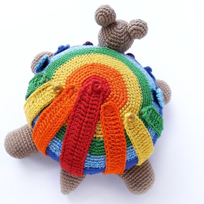 Rainbow turtle Montessori