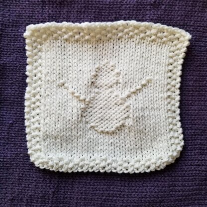 January: Snowman Washcloth