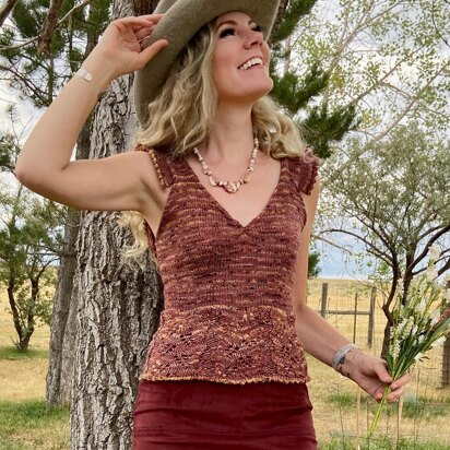 Wyoming Romance Lace Top