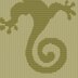 Lizard Blanket Knitting Pattern, Knit and Purl only motif laphgan