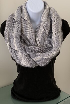 Gray Brixton Infinity Scarf