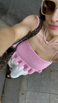 SUMMER RUFFLE TOP