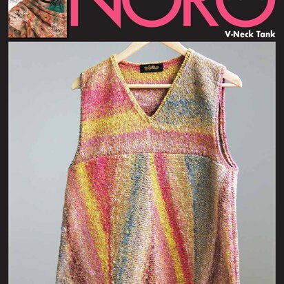 V-Neck Tank in Noro Mirai - 14870 - Downloadable PDF