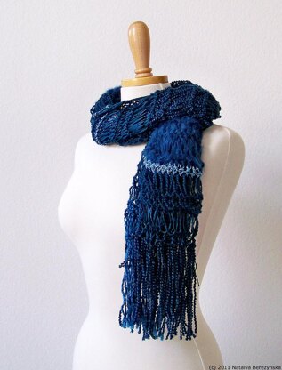 Lace Scarf, Drop Stitch Scarf