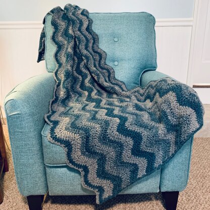 Wave Prayer Shawl